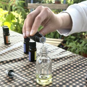 Experiència d'aromateràpia i perfum